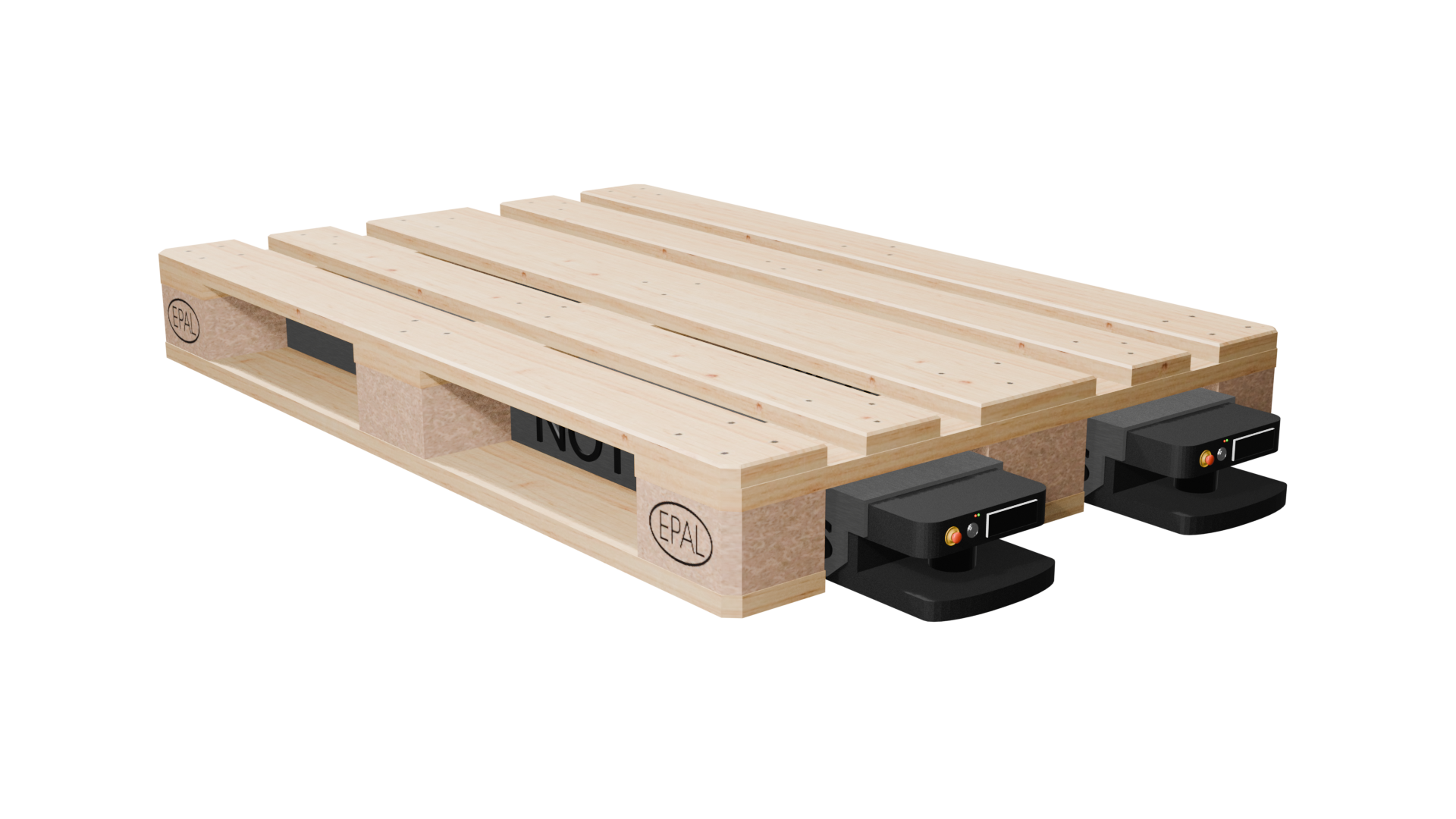 Два модуля Tandem под европаллетой